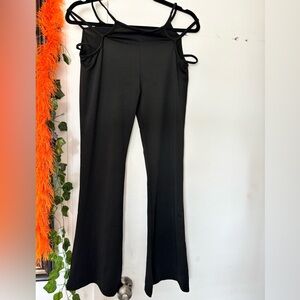 Sexy black going out pants